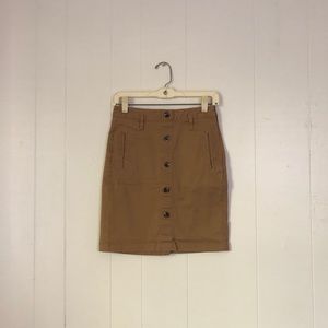Old navy khaki skirt